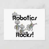 Robotics Rocks Briefkaart (Voorkant)