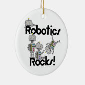 Robotics Rocks Keramisch Ornament (Rechts)