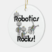 Robotics Rocks Keramisch Ornament (Links)
