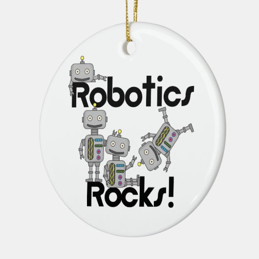 Robotics Rocks Keramisch Ornament (Links)