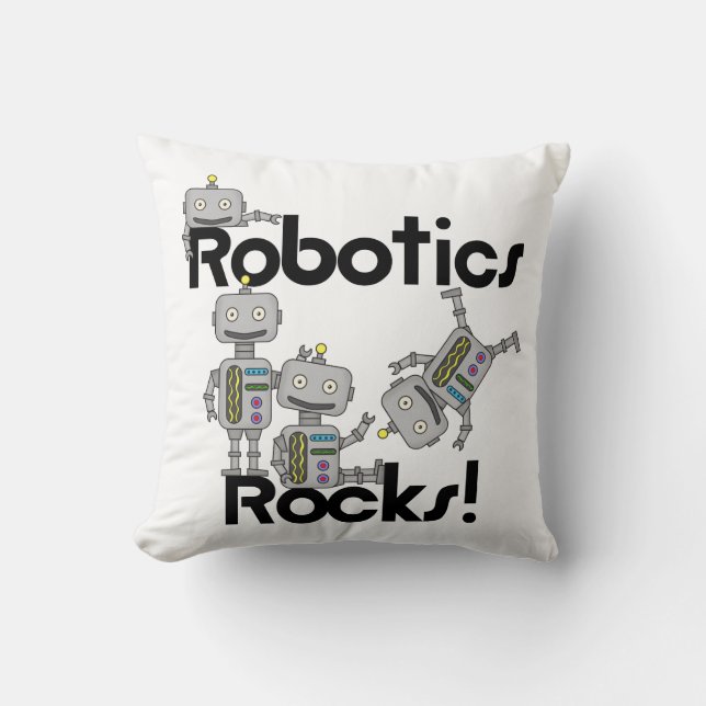 Robotics Rocks Kussen (Voorkant)