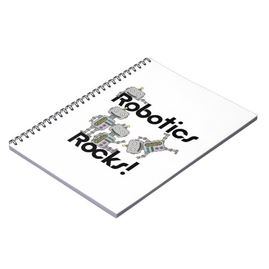 Robotics Rocks Notitieboek (Linkerzijde)