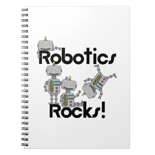 Robotics Rocks Notitieboek (Voorkant)