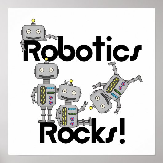 Robotics Rocks Poster (Voorkant)
