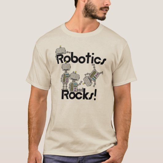 Robotics Rocks T-shirt (Voorkant)
