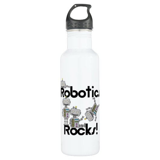 Robotics Rocks Waterfles (Voorkant)