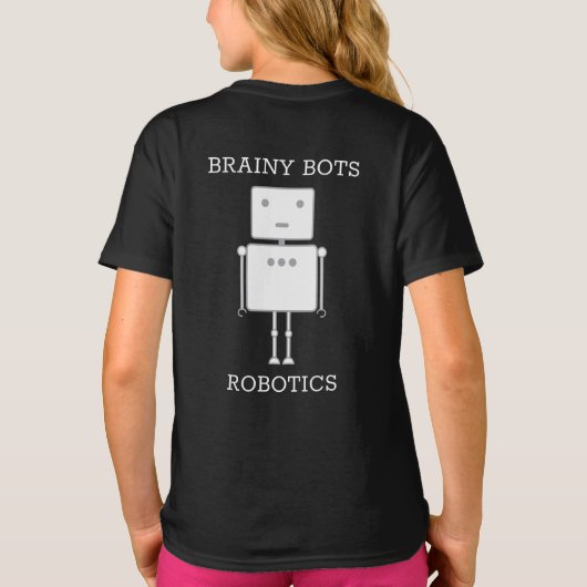Robotics Team Tournament Championship Team T-shirt (Achterkant)