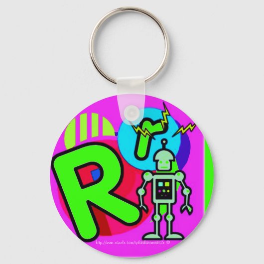 "ROBOTIEK!" SLEUTELHANGER (Voorkant)