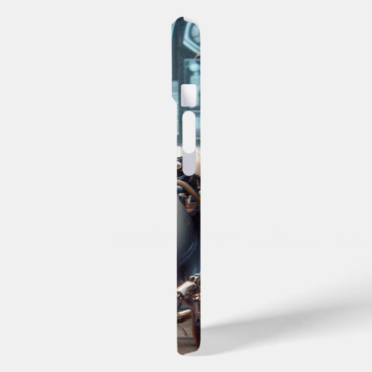 Robotingenieur Case-Mate iPhone Case (Achterkant / Links)