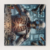Robotingenieur Legpuzzel (Horizontaal)
