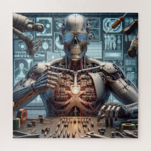 Robotingenieur Legpuzzel