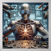 Robotingenieur Poster (Voorkant)