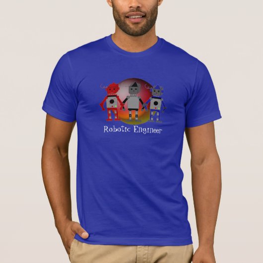 Robotingenieur - Robots T-shirt (Voorkant)