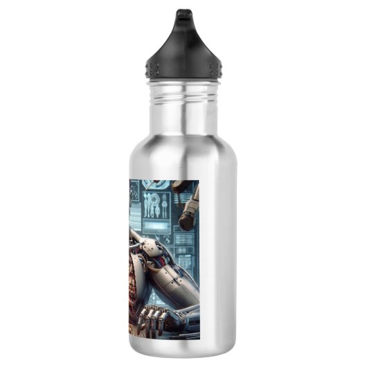Robotingenieur Waterfles (Rechts)