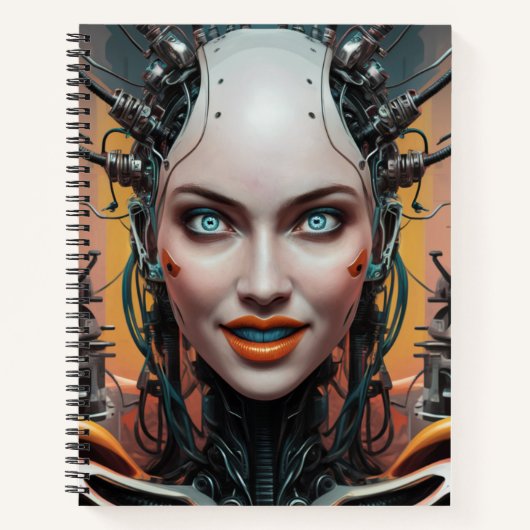 Robotisch boekje Serie 1 Notitieboek (Voorkant)