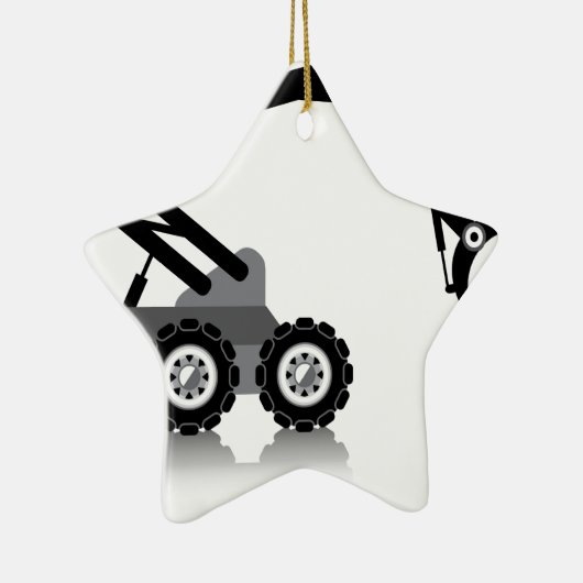 Robotische arm keramisch ornament (Rechts)