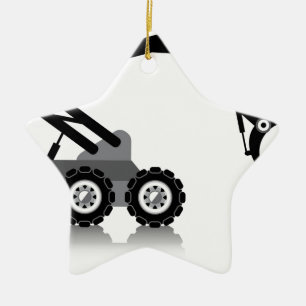 Robotische arm keramisch ornament