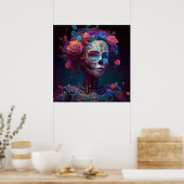 Robotische dag van de dood van de robots poster (Keuken)