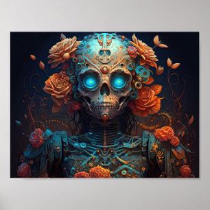 Robotische dag van de dood van de robots poster