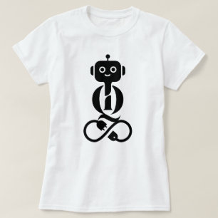 Robotische intelligentie quotiënt (IQ) is oneindig T-shirt