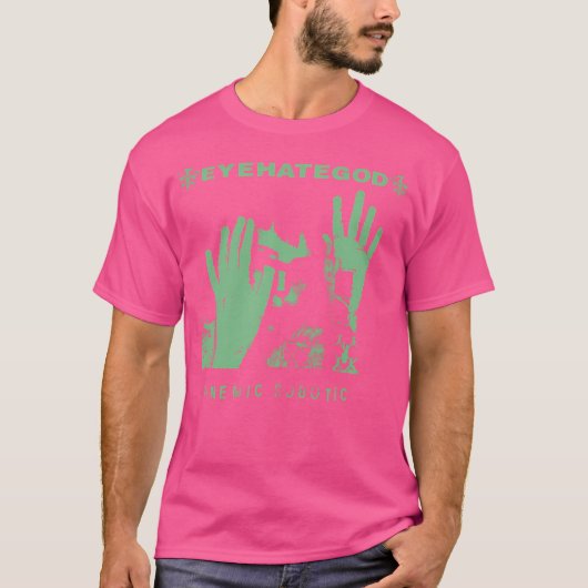 Robotkanker van ooglid t-shirt (Voorkant)