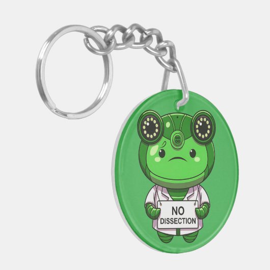 robotkikker sleutelhanger (Voorkant Links)