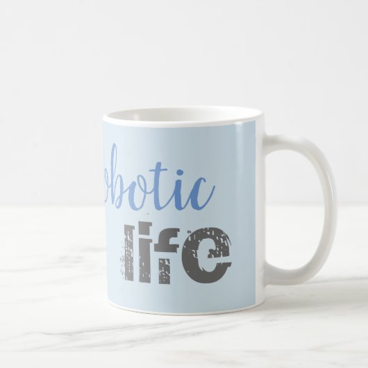 robotlevensduur koffiemok (Rechts)