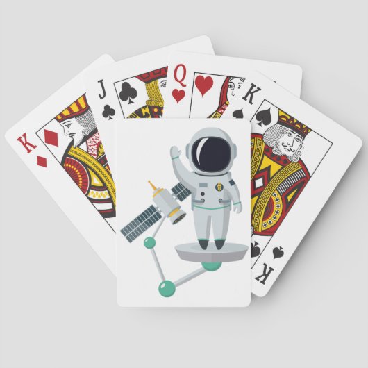 Roboto-speelkaarten Pokerkaarten (Achterkant)