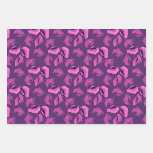 Robotonderdelen en elektrische bloemen inpakpapier vel (Voorkant)