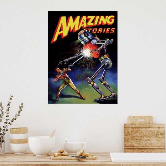 robotoorlogen poster (Keuken)