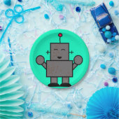 Robotpapier Borden Papieren Bordje (Feest)