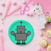 Robotpapier Borden Papieren Bordje (Feest)