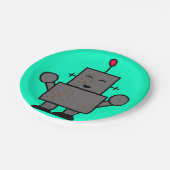 Robotpapier Borden Papieren Bordje (Gekanteld)