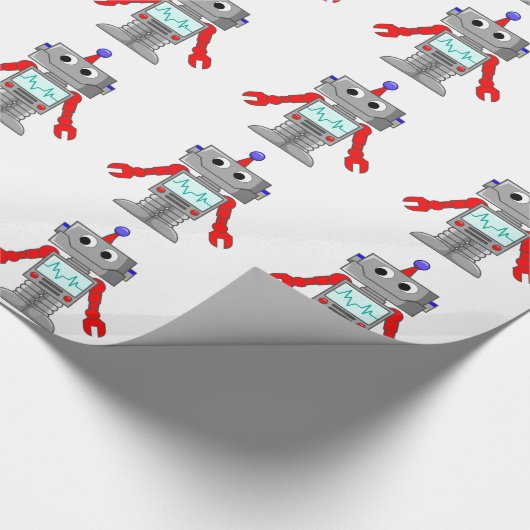 Robotpapier Cadeaupapier (Hoek)