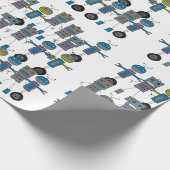 Robotpapier Cadeaupapier (Hoek)