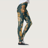 Robotpatroon Leggings – Cadeau voor jonge techfans (Rechts)