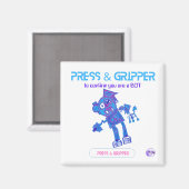 Robotpers & grijpermagneet magneet (Voorkant / Achterkant)