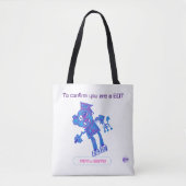 Robotpers & Gripper Canvas tas (Voorkant)