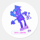 Robotpers & Gripper Sticker (Voorkant)