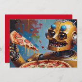 robotpizza kaart (Voorkant / Achterkant)