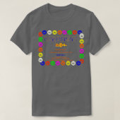 Robotron 2084 retro arcade spel fan ontwerp t-shirt (Design voorkant)