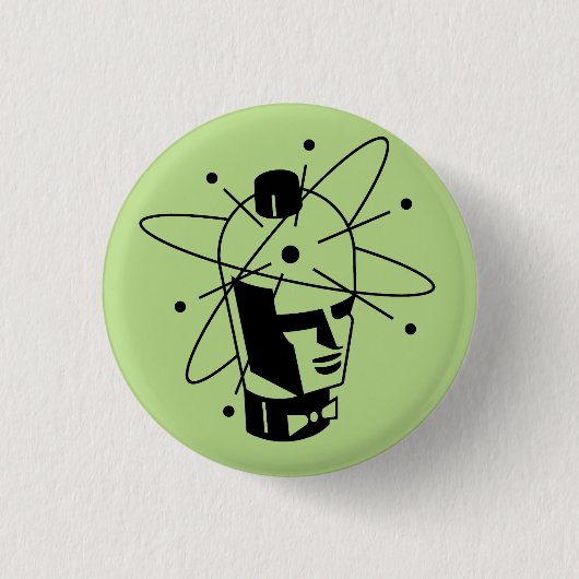 Robotron Vacuümbuizen Ronde Button 3,2 Cm (Voorkant)