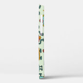Robots Aliens Patroon Illustratie Case-Mate iPhone Case (Achterkant / Links)