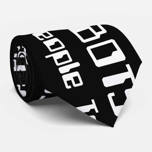 ROBOTS Are People Too! Stropdas (Opgerold)