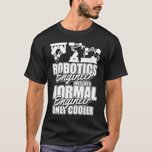 Robots Artificial Intelligence Ai Robotics T-shirt (Voorkant)