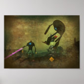 Robots Attack Poster (Voorkant)