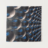 Robots bij zonsondergang wandkleed (Voorkant (horizontaal))