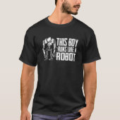 Robots Boy  Artificial Intelligence Ai Robotics T-shirt (Voorkant)