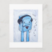 Robots. Briefkaart (Voorkant)