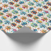 Robots Cadeaupapier (Hoek)